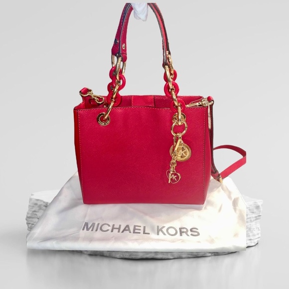 🔥 SALE! HP! 🔥 Michael Kors Cynthia Small Satchel - Picture 12 of 14